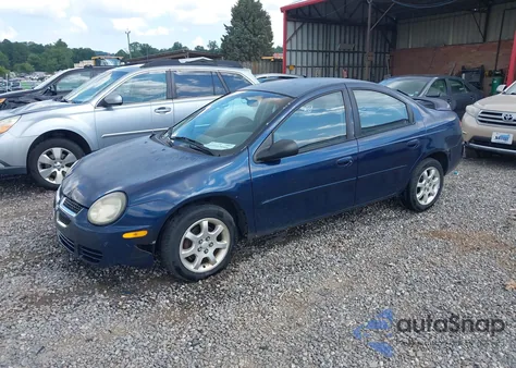 2003 Dodge Neon Se из США, поврежденный, VIN 1B3AS26C83D129680
